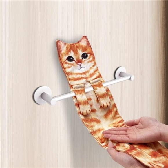 Hand Towels for Bathroom Kitchen,Quick-Dry Decorative for Bathroom - Picture 6 of 7